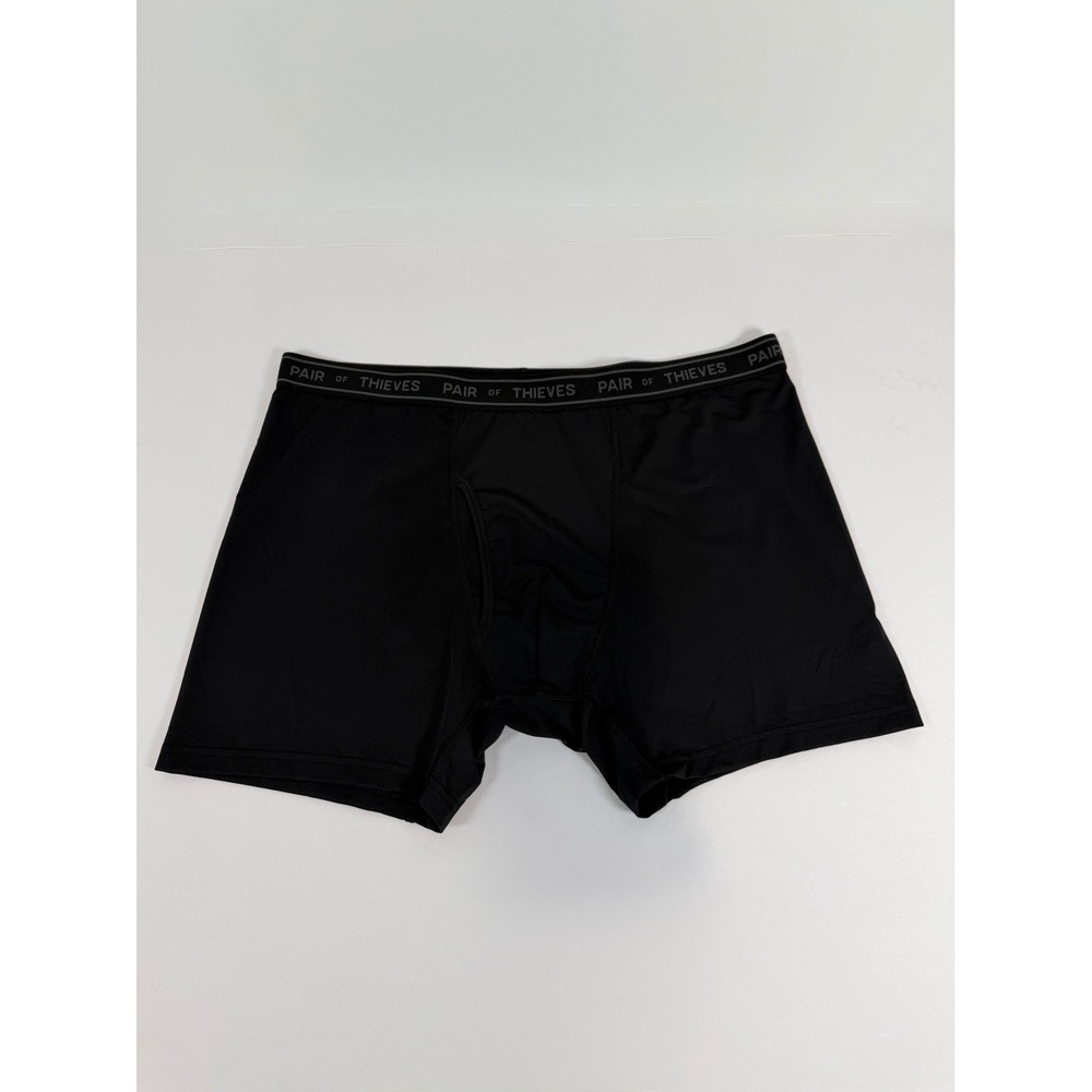 Pair of Thieves Mens SuperFit Boxer Briefs Black Mesh Size XXL‎ 2XL Underwear
